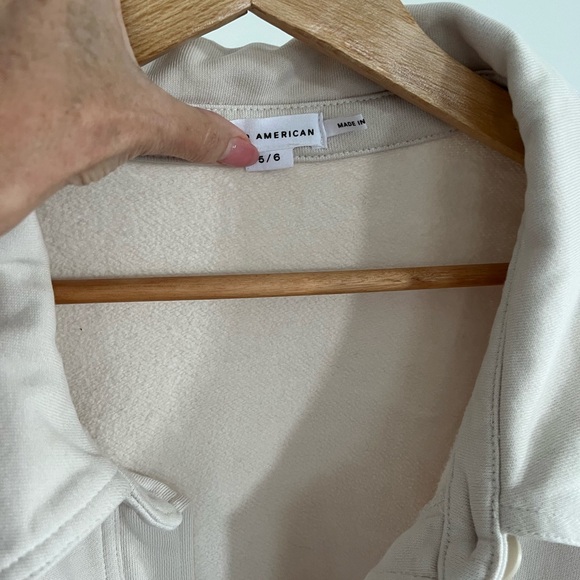 Good American button-down shacket size 5/6 Large or XL - Picture 4 of 5